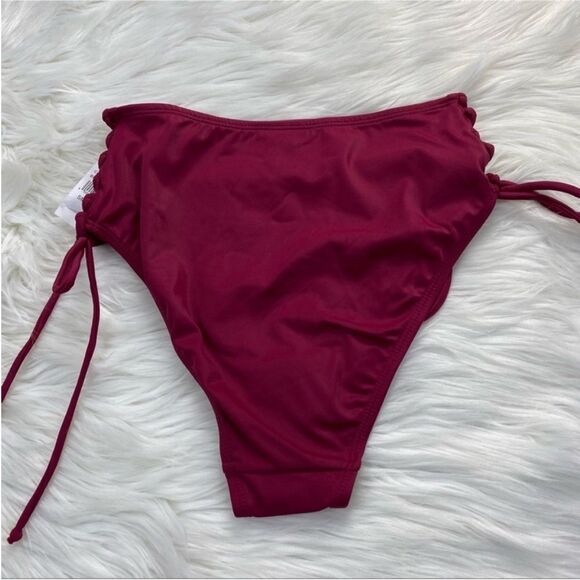 NWT Pacsun Lace Up High Waist Bikini Bottoms 357 - Picture 5 of 5
